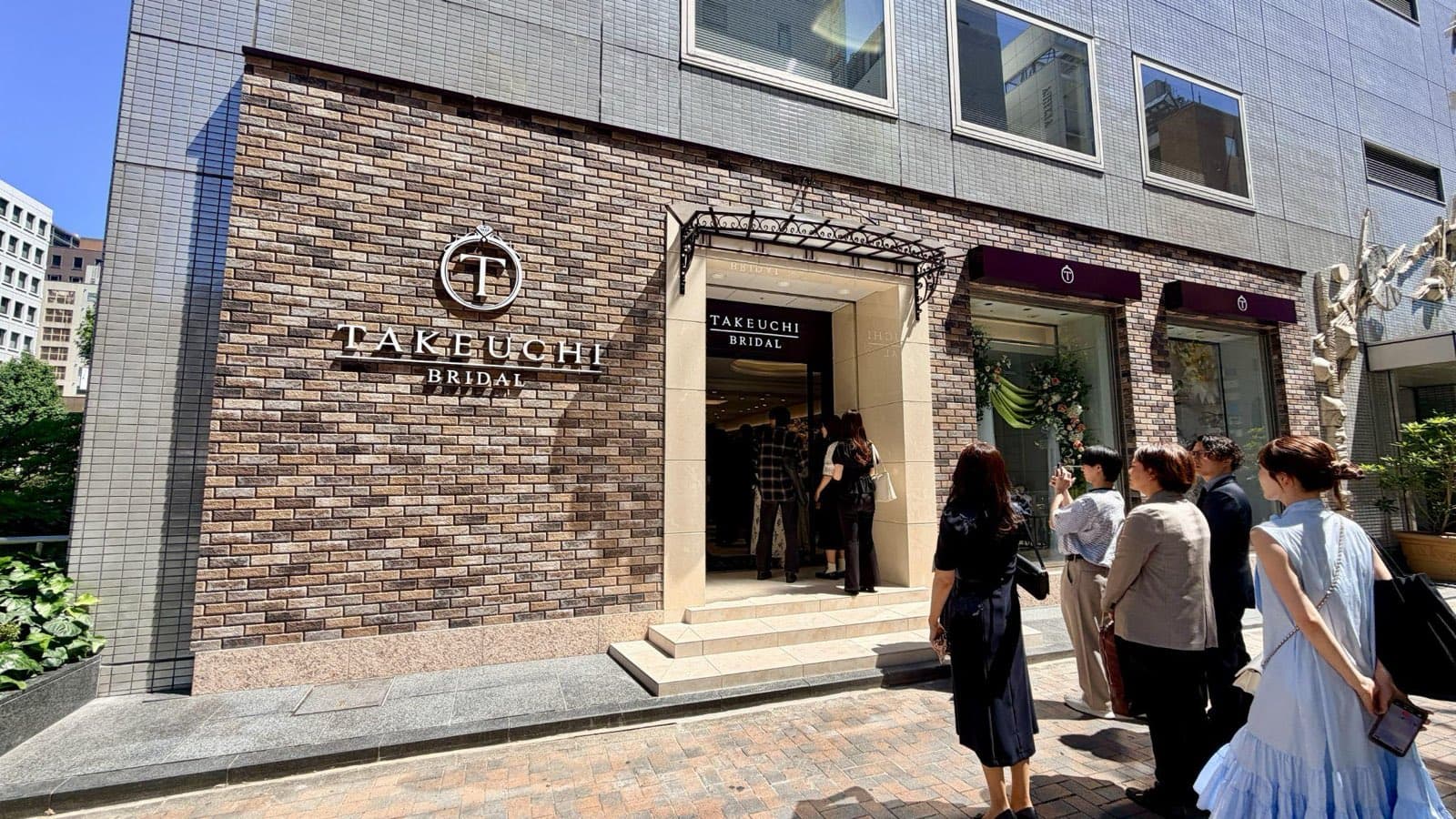 名古屋・栄に新たにオープンした TAKEUCHI BRIDAL NAGOYA